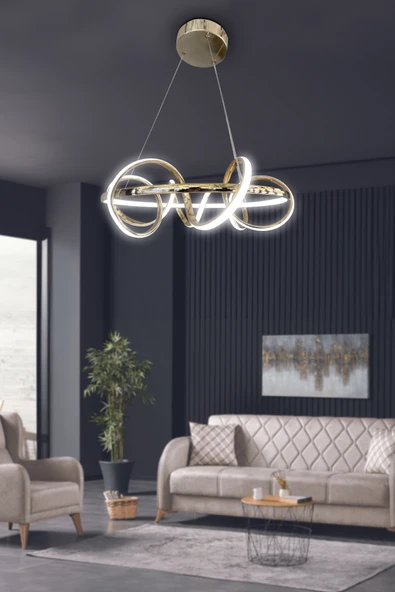Kuzey 50 cm Led Avize - 7