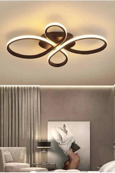 Lalezar Modern Sarkıt Plafonyer Led Salon & Oturma Odası Avizesi - 3