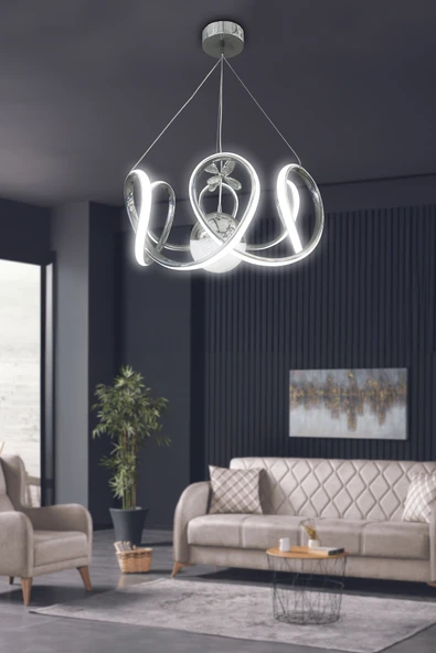 Melisa Modern Sarkıt Led Avize Powerled Lümen Gücü Yüksek
