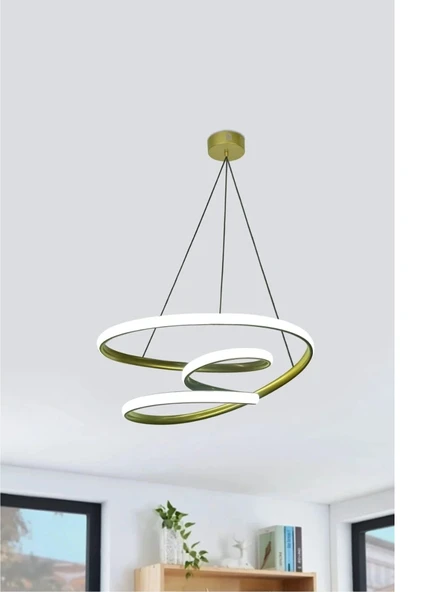 Galaksi Modern Sarkıt Oturma Odası Mutfak Led Avize - 4
