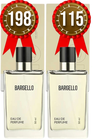 Bargello 198 Floral Kadın Parfüm + 115 Floral Kadın Parfüm 50 ml EDP