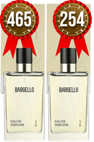 Bargello 465 Floral Kadın Parfüm + 254 Floral Kadın Parfüm 50 ml EDP