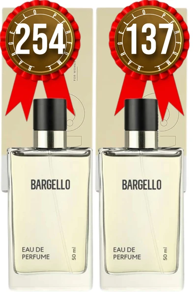 Bargello 254 Floral Kadın Parfüm + 137 Floral Kadın Parfüm 50 ml EDP