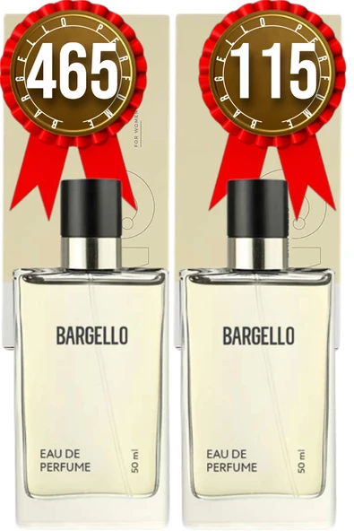 Bargello 465 Floral Kadın Parfüm + 115 Floral Kadın Parfüm 50 ml EDP