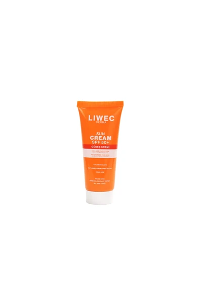 LIWECDERMA Güneş Kremi Yüz Ve Vücut Yüksek Korumalı 50spf Nemlendirici 50 ml - 2