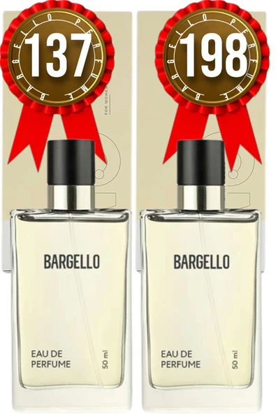 Bargello 137 Floral Kadın Parfüm + 198 Floral Kadın Parfüm 50 ml EDP