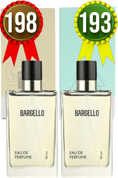 Bargello 198 Floral Kadın Parfüm + 193 Oriental Unisex Parfüm 50 ml EDP