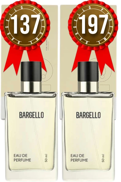 Bargello 137 Floral Kadın Parfüm + 197 Oriental Kadın Parfüm 50 ml EDP