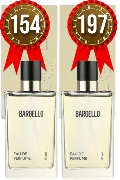 Bargello 154 Floral Kadın Parfüm + 197 Oriental Kadın Parfüm 50 ml EDP