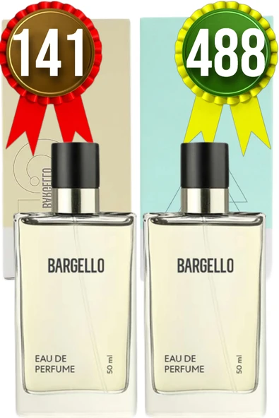 Bargello 141 Floral Kadın Parfüm + 488 Oriental Unisex Parfüm 50 ml EDP