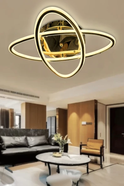 Atom 2'li Çift Yönlü İthal Modern Yüksek Işık Güclü Led Avize - 8
