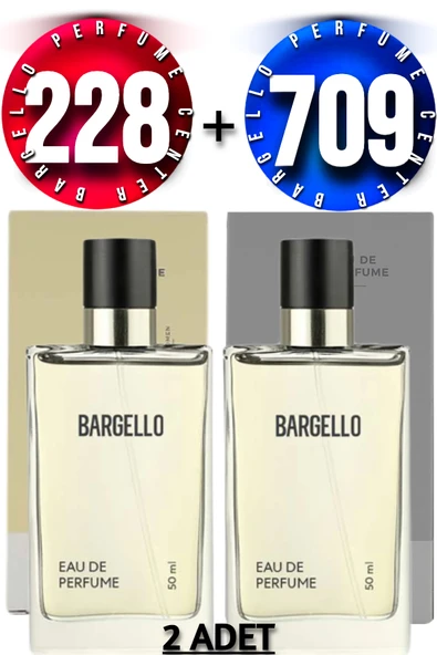 Bargello 228 Kadın Parfüm Oriental 50 Ml Edp + 709 Erkek Parfüm Oriental 50 Ml EDP