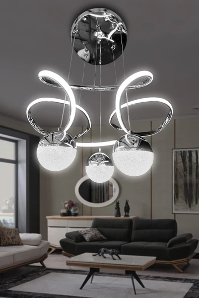 Dron 3 Toplu Led Avize - 9