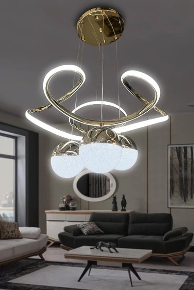 Dron 3 Toplu Led Avize