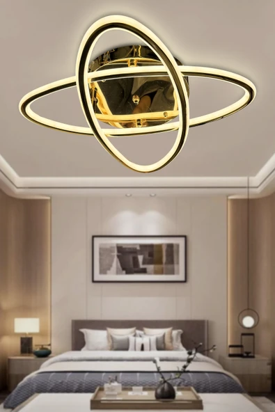 Atom 2'li Çift Yönlü İthal Modern Yüksek Işık Güclü Led Avize - 9