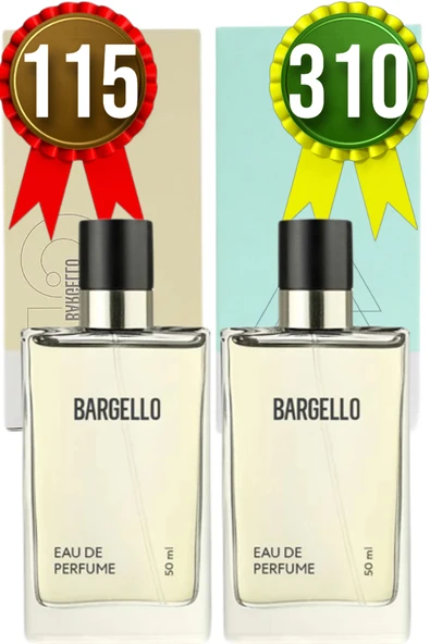 Bargello 115 Floral Kadın Parfüm + 310 Oriental Unisex Parfüm 50 ml EDP