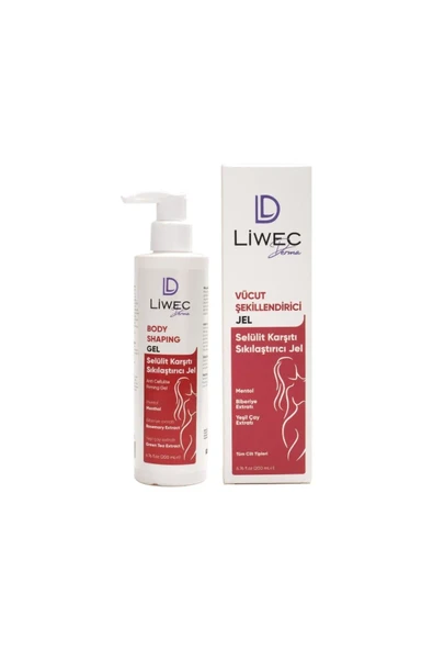 LIWECDERMA Liwec Derma VÜCUT ŞEKİLLENDİRİCİ JEL BODY SHAPING GEL 200 ML - 4
