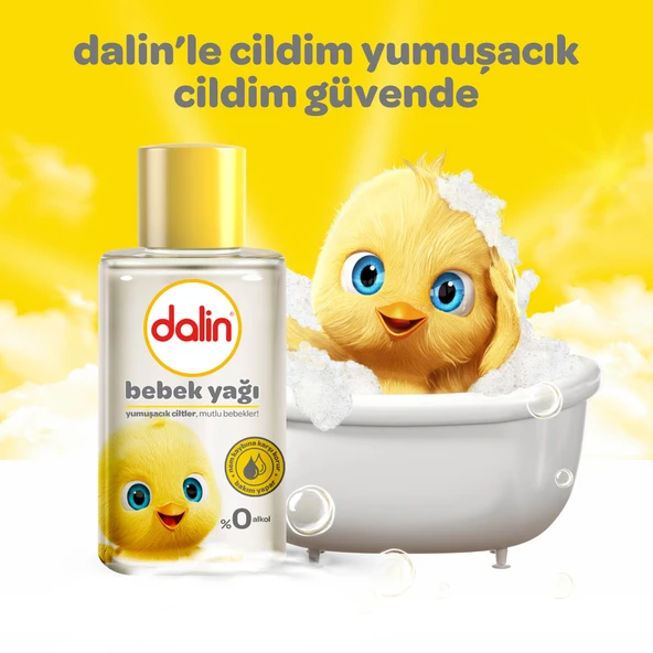 Dalin Bebek Yağı 50ML Klasik Mini (5 Li Set) - 3