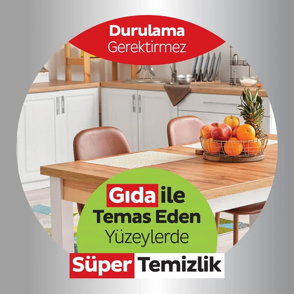 Sleepy Easy Clean Yüzey Temizlik Mutfak Havlusu -Mendili  50 Yaprak Bergomot Yağlı (6Lı Set) 300Yprk - 5