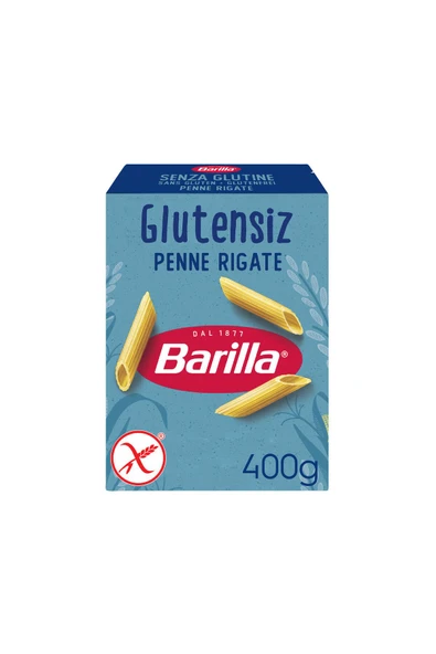 Barilla Glutensiz Penne Rigate (KALEM) Makarna 400 gr X 4 Adet - 2