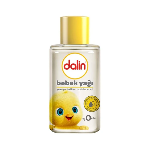 Dalin Bebek Yağı 50ML Klasik Mini (4 Lü Set) - Resim 2