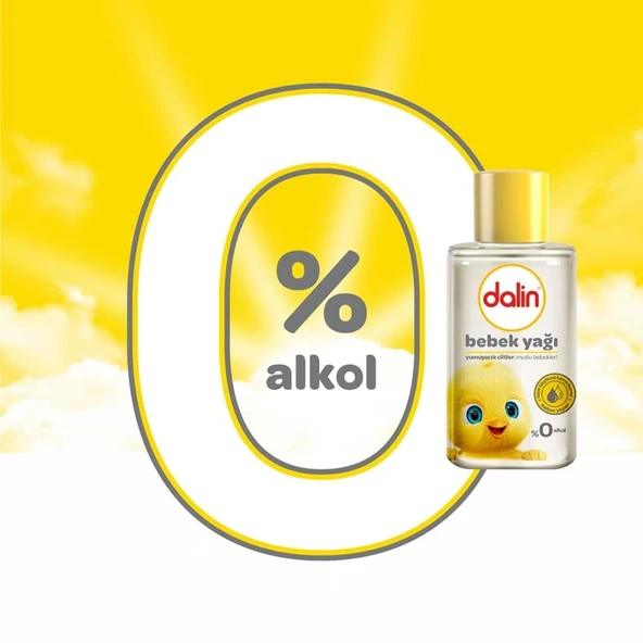 Dalin Bebek Yağı 50ML Klasik Mini (6 Lı Set) - Resim 2