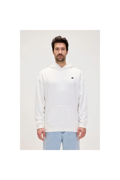 Drake Os Erkek Beyaz Sweatshirt 24.02.12.014-c04