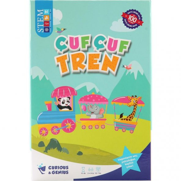 Curious&Genius Çuf Çuf Tren Oyunu - 2