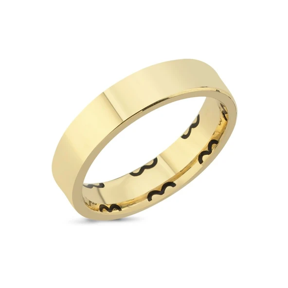 Altın Alyans Kibrit Çöpü 5mm Bayan ürün görseli