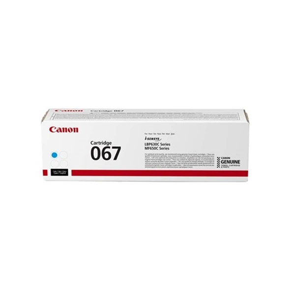 Canon CRG-067 C Cyan Mavi Toner MF65X ürün görseli 1