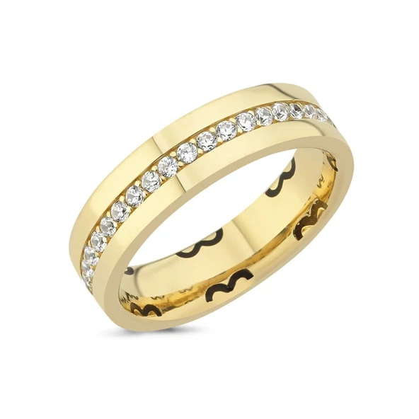 Altın Alyans Kibrit Çöpü Taşlı 5mm Bayan ürün görseli