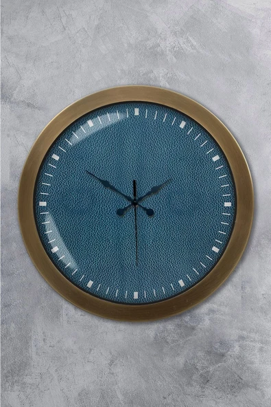 Kasva Concept Hediyelik 36 Cm Eskitme Metal Cool Duvar Saati