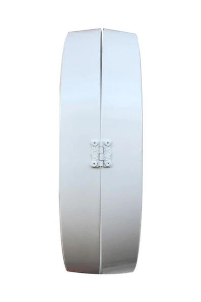 Kasva Concept Hediyelik 36 Cm Beyaz Metal Espresso Istasyon Duvar Saati - 2