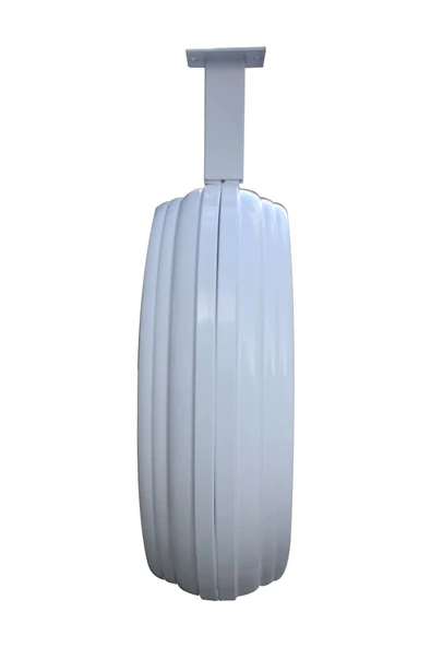 Kasva Concept Hediyelik 40 Cm Beyaz Metal Espresso Istasyon Tavan Saati - 2