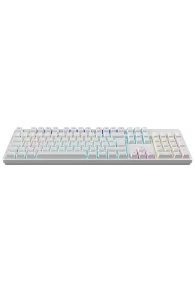 Gamebooster G24W Enigma Rainbow Aydınlatmalı Red Switch Mekanik Beyaz Oyun Klavyesi - 3