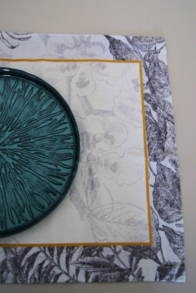 Amerikan Servis–Yıkanabilir, Şık Sofra Altlığı–2’li - 3