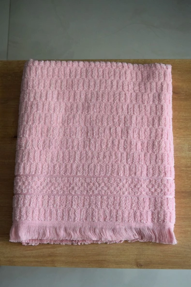 Pamuklu Banyo Havlusu Tekli 90x150/Yumuşak Ve Emici Kurulama Havlusu - 6