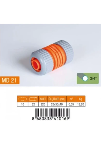 MEDALYAN 3/4 LÜX HORTUM EKİ