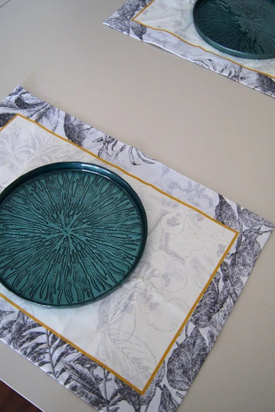 Amerikan Servis–Yıkanabilir, Şık Sofra Altlığı–2’li - 4