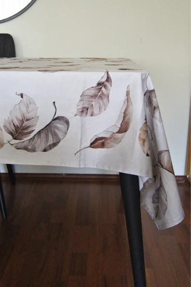 Masa Örtüsü Dikdörtgen 160x240 Yıkanabilir, Şık ve Dayanıklı Kumaş - 3
