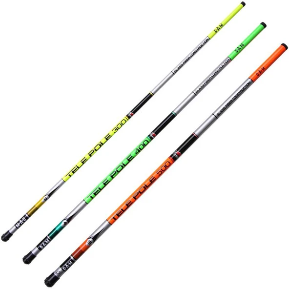 D.A.M. Glass Fiber Tele Pole 500 CM Göl Kamışı