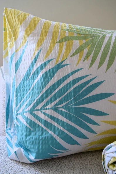 Lastikli Çarşaf Takımı 100x200 Tek Kişilik- Ranforce Pamuk-yastık Kılıflı-yeşil - 4