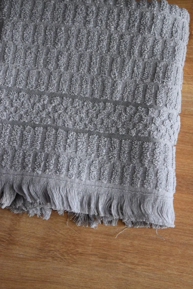 Pamuklu El Havlusu 50x90  Tekli Yumuşak Ve Emici Saç/el Havlusu - 4