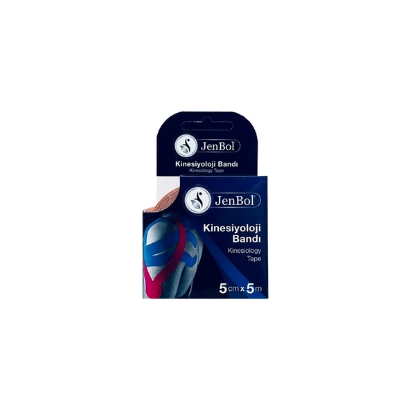 Jenbol Kinesiology Tape Ağrı Bandı 5 cm x 5 m - Turuncu