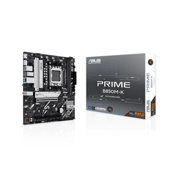 Asus Prime B850M-K Amd B850 Am5 Ddr5 8200 Dp Hdmı Çift M2 Usb 3.2 Anakart - 2