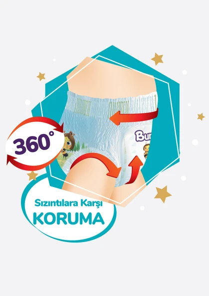Bumble 7 Numara XXL Külot Bebek Bezi – 48 Adet | 15+ Kg - 2