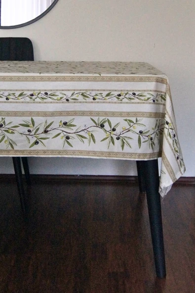 Masa Örtüsü Dikdörtgen 160x240 Yıkanabilir, Şık ve Dayanıklı Kumaş - 4