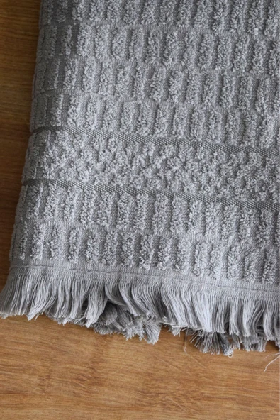 Pamuklu El Havlusu 50x90  Tekli Yumuşak Ve Emici Saç/el Havlusu - 2