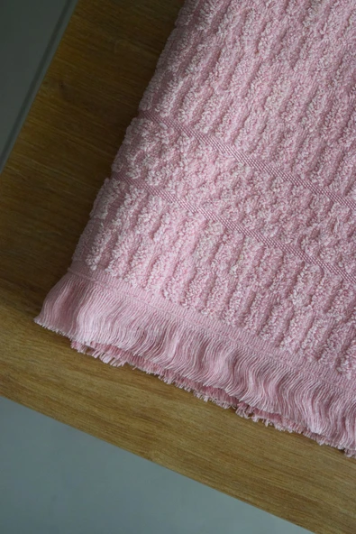 Pamuklu Banyo Havlusu Tekli 90x150/Yumuşak Ve Emici Kurulama Havlusu - 3