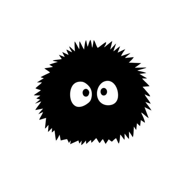 Sevimli Araba Sticker 17x17 Cm Siyah ürün görseli